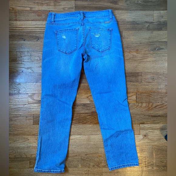 Kancan Jean Light Wash Lightly Distressed Size 26 Pants Womens - Picture 2 of 12